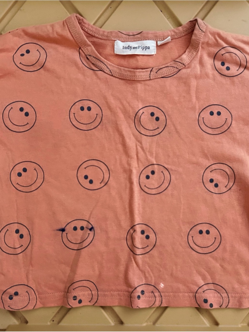 Indy and Pippa Smile Print Tee and Shorts Set 😊